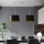 Eglo - Lámpara LED colgante TUNJA 2xE27/60W/230V negro