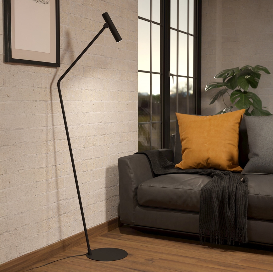 Eglo - Lámpara LED de pie LED/5W/230V 3000K negro