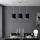 Eglo - LED Lámpara colgante TUNJA 3xE27/60W/230V negro