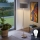 Eglo - LED Lámpara de pie TUNJA 1xE27/60W/230V cromo mate/taupe