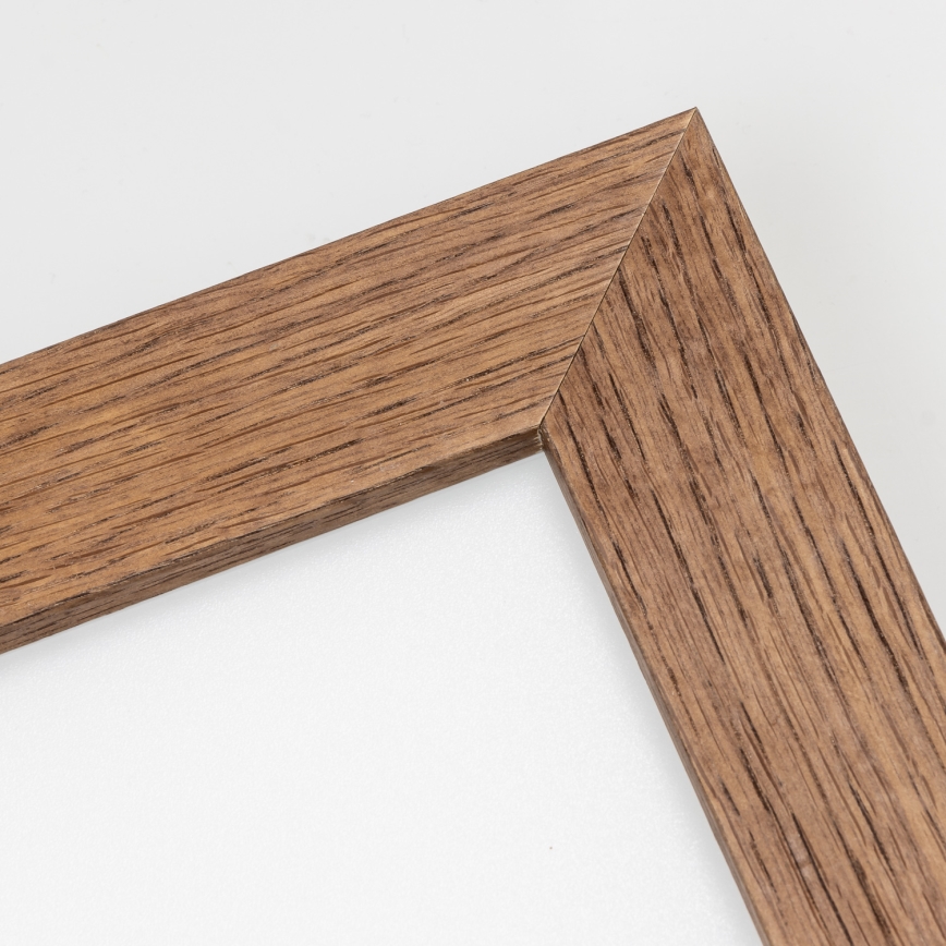 Eglo - LED Panel fijo regulable POZZALLO WOOD LED/21W/230V 2700-6500K 49,5x49,5 cm marón oscuro + control remoto
