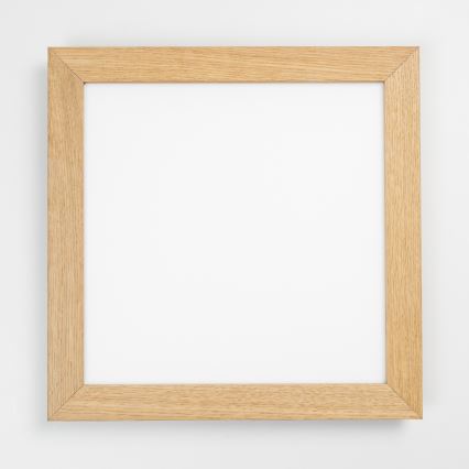 Eglo - LED Panel fijo regulable POZZALLO WOOD LED/21W/230V 2700-6500K 49,5x49,5 cm marrón + control remoto