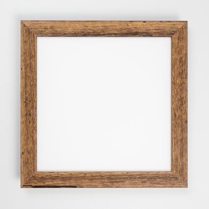 Eglo - LED Panel fijo regulable POZZALLO WOOD LED/21W/230V 2700-6500K 49,5x49,5 cm marrón + control remoto
