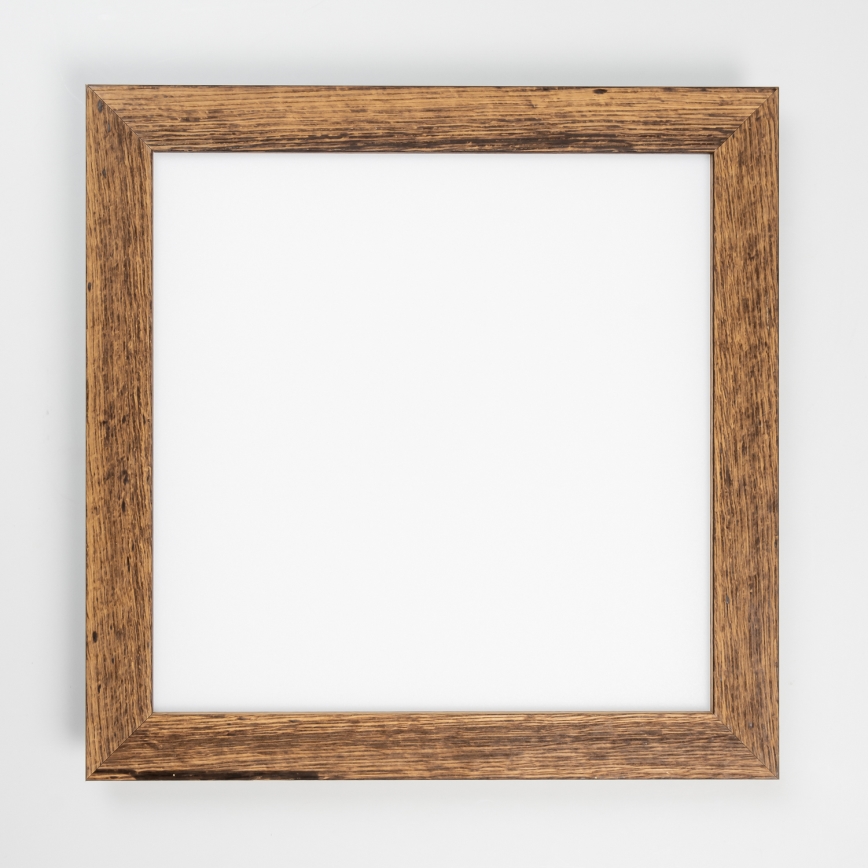 Eglo - LED Panel fijo regulable POZZALLO WOOD LED/21W/230V 2700-6500K 49,5x49,5 cm marrón + control remoto