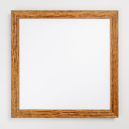Eglo - LED Panel fijo regulable SALOBRENA-CL WOOD LED/31W/230V 2700-6500K 64x64 cm marrón