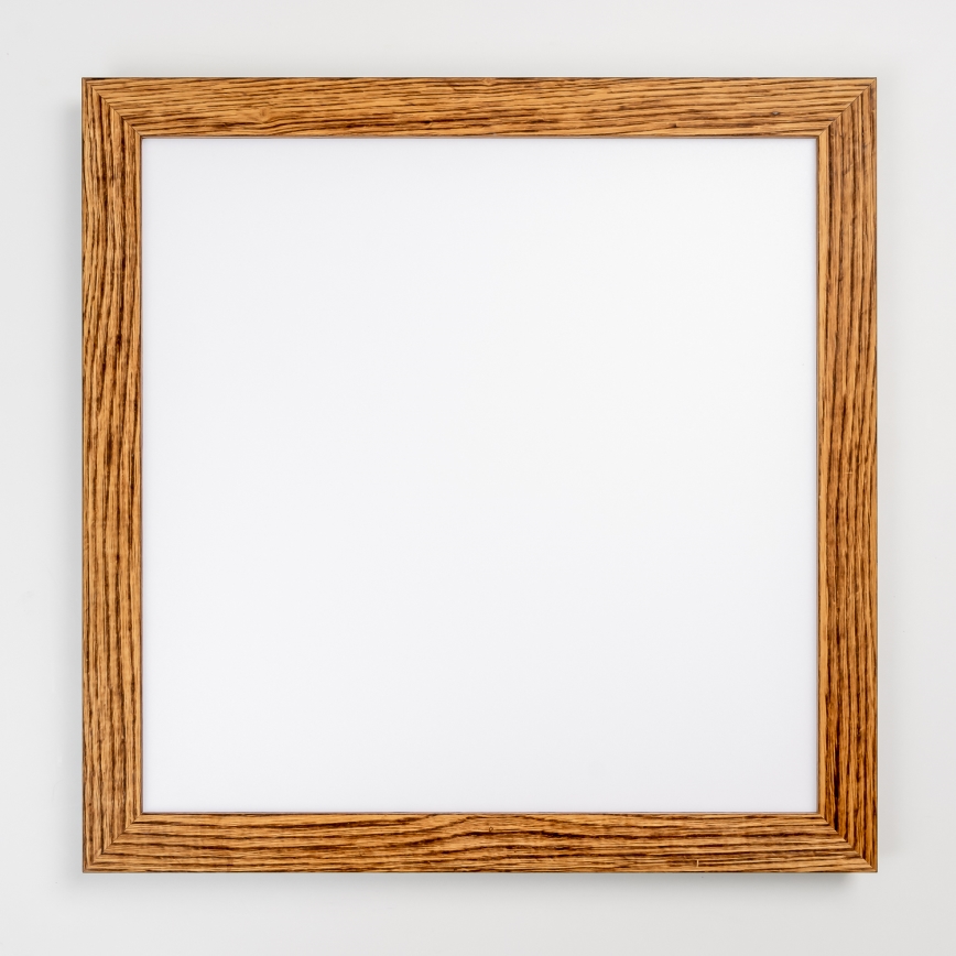 Eglo - LED Panel fijo regulable SALOBRENA-CL WOOD LED/31W/230V 2700-6500K 64x64 cm marrón