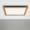 Eglo - LED Panel fijo regulable SALOBRENA-CL WOOD LED/31W/230V 2700-6500K 64x64 cm marrón