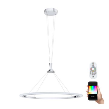 Eglo - LED RGB Lámpara colgante regulable HORNITOS-C LED/37W/230V + control remoto