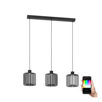 Eglo - LED RGBW Lámpara colgante regulable 3xLED/3,7W/230V 2700-6500K