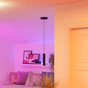 Eglo - LED RGBW Lámpara colgante regulable LED/3,7W/230V 2700-6500K negro