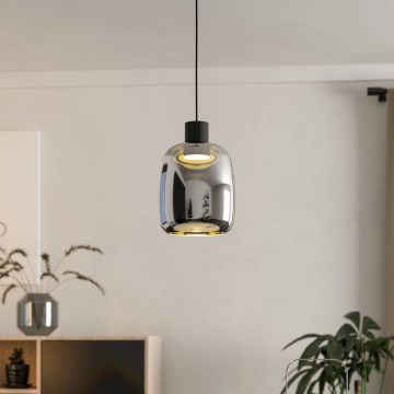 Eglo - LED RGBW Lámpara colgante regulable LED/3,7W/230V 2700-6500K negro ZigBee