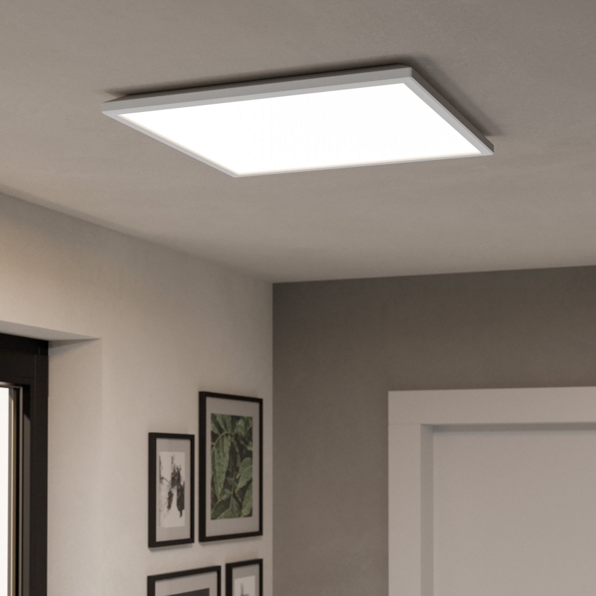 Eglo - LED RGBW Plafón regulable para el baño LED/17W/230V 2700-6500K 50x50 cm IP44 blanco ZigBee