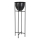 Eglo - Maceta de metal 73x23,5 cm negro