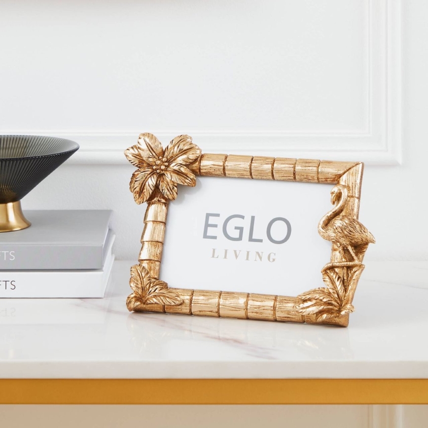 Eglo - Marco de fotos 10x15 cm dorado