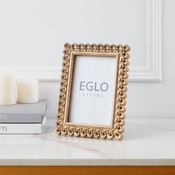 Eglo - Marco de fotos 10x15 cm dorado