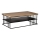 Eglo - Mesa de centro 36x100 cm marrón/negro - FSC Certificado