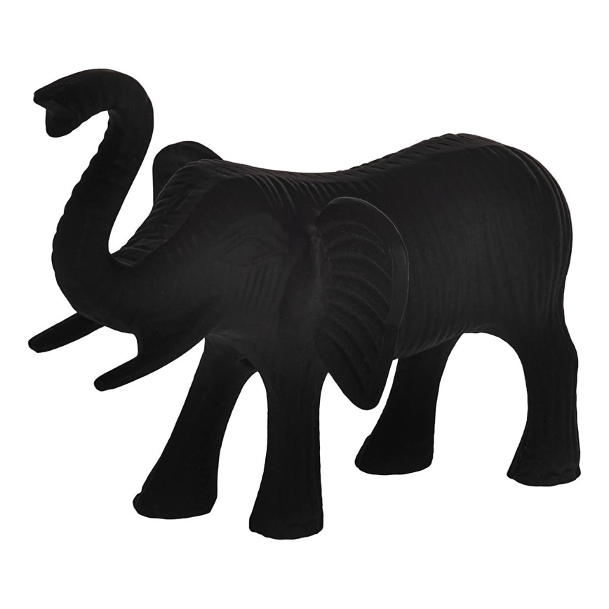 Eglo - Metal decoración 15x18,5 cm elefante/negro