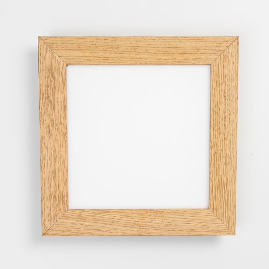 Eglo - Panel LED fijo SALOBRENA-RW WOOD LED/17W/230V 2700/4000K 30x30 cm marrón
