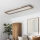 Eglo - Panel LED RGBW de superficie/empotrado regulable SALOBRENA-C WOOD LED/34W/230V 2700-6500K 34x124 cm marrón + mando a distancia