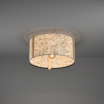 Eglo - Plafón 1xE27/25W/230V beige