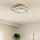 Eglo - Plafón LED 1xLED/16,2W/230V + 1xLED/9,2W 38x38 cm blanco