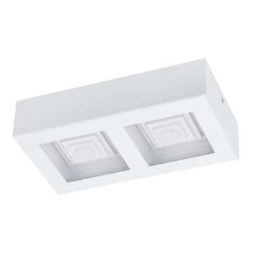 Eglo - Plafón LED 2xLED/6,3W/230V