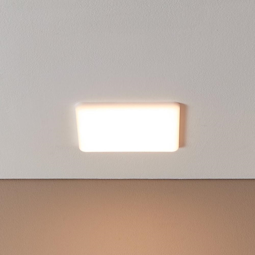 Eglo - Plafón LED de baño LED/11,5W/230V 15,5x15,5 cm IP65