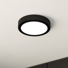 Eglo - Plafón LED de baño LED/11W/230V IP44 negro