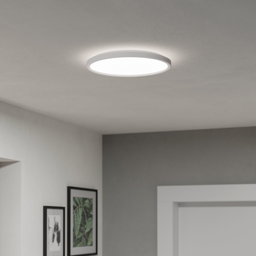 Eglo - Plafón LED de baño LED/13,9W/230V 2700/4000/6500K diá. 30 cm IP44 blanco