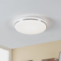 Eglo - Plafón LED de baño LED/15,6W/230V IP44 cromo brillante