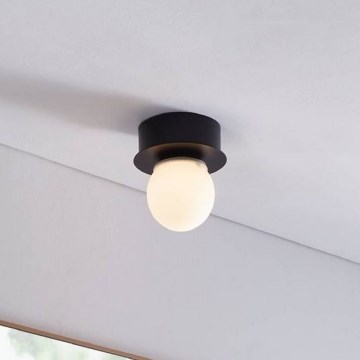 Eglo - Plafón LED de baño LED/3,3W/230V IP44 negro