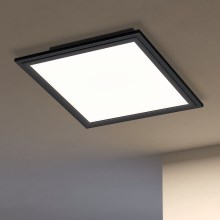 Eglo - Plafón LED LED/14W/230V 30x30 cm negro