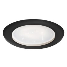Eglo - Plafón LED LED/17,1W/230V negro