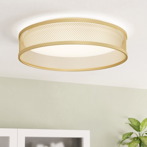 Eglo - Plafón LED LED/20W/230V dorado