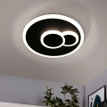 Eglo - Plafón LED LED/7,8W/230V diá. 20 cm negro