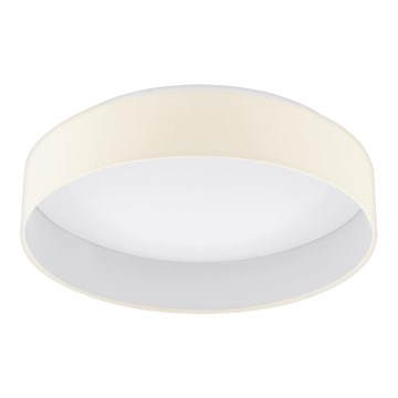 Eglo - Plafón LED regulable 1xLED/18W/230V beige