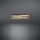 Eglo - Plafón LED regulable 4xLED/9W/230V 3000K 22x78 cm marrón