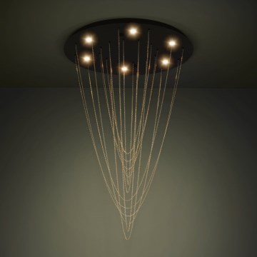 Eglo - Plafón LED regulable 6xLED/4,2W/230V 3000K