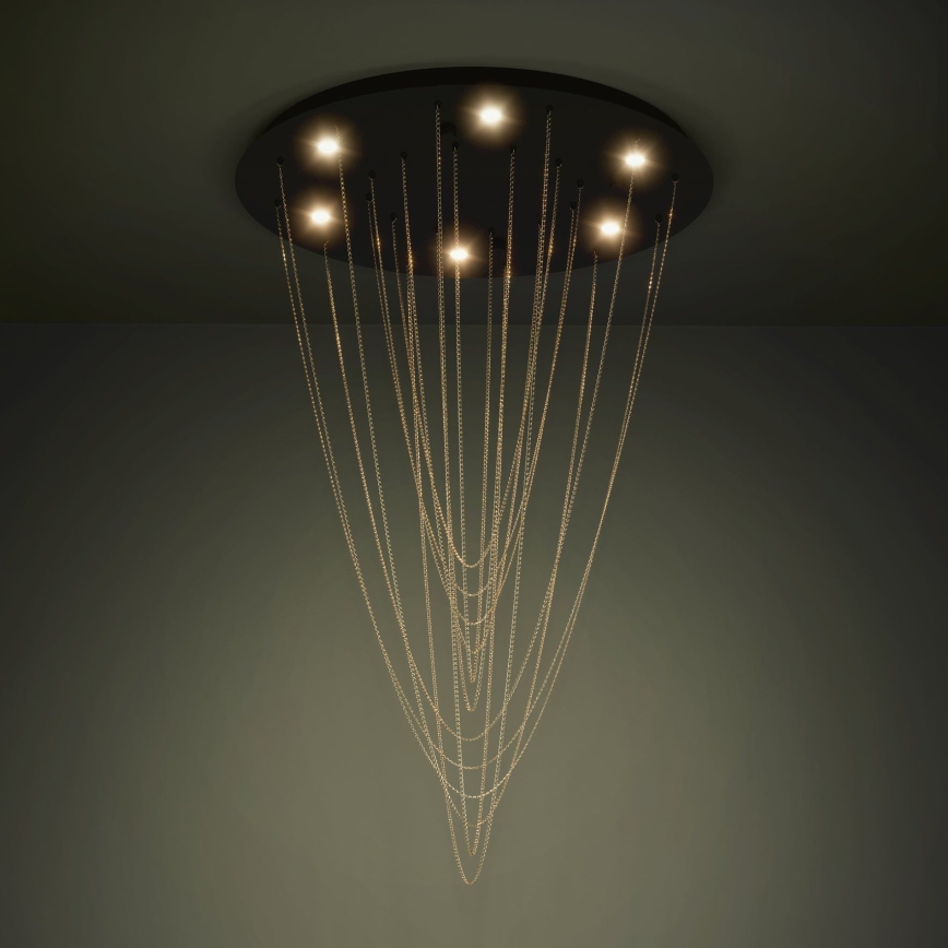 Eglo - Plafón LED regulable 6xLED/4,2W/230V 3000K