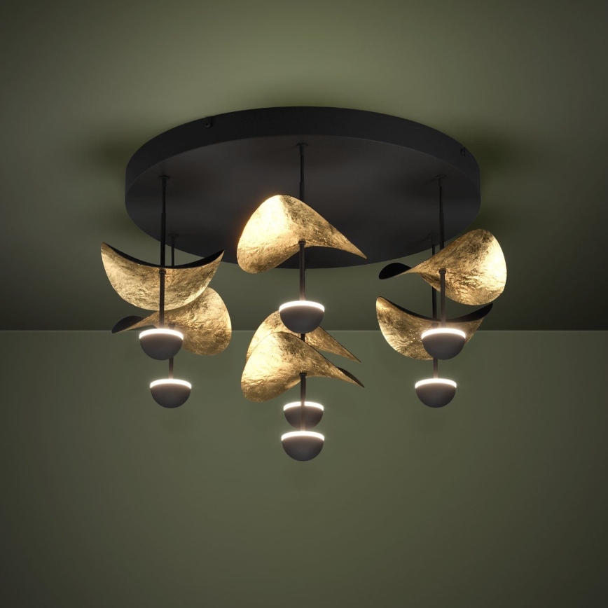 Eglo - Plafón LED regulable 7xLED/2,3W/230V 3000K