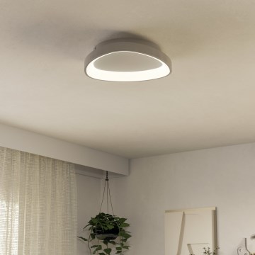Eglo - Plafón LED regulable LED/12W/230V 2700-6500K blanco + control remoto