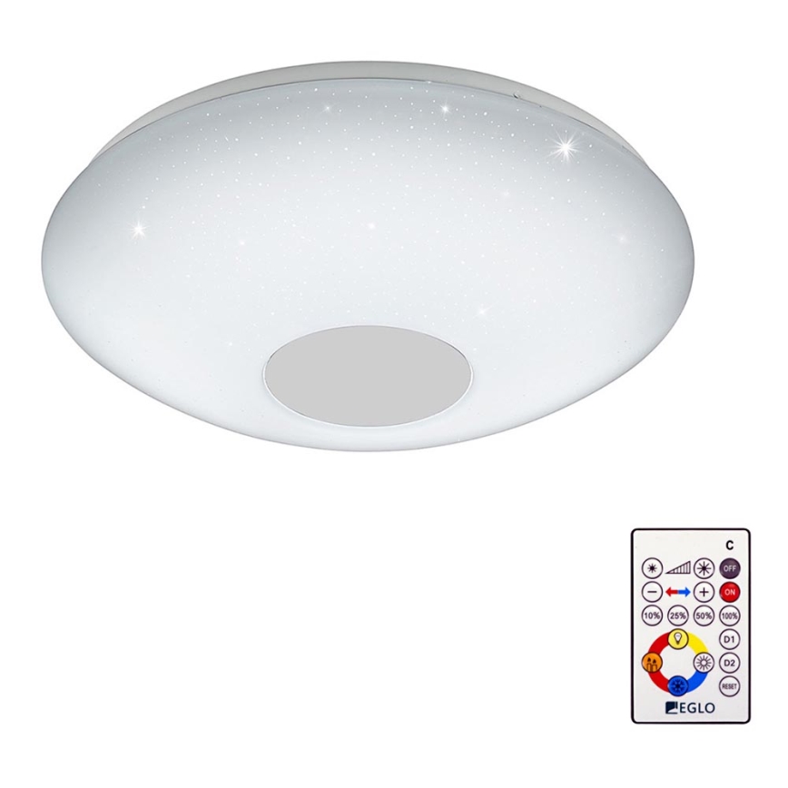 Eglo - Plafón LED regulable LED/14W/230V + mando a distancia