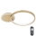 Eglo - Plafón LED regulable LED/15W/230V dorado + mando a distancia