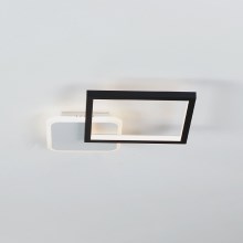 Eglo - Plafón LED regulable LED/15W/230V negro + mando a distancia