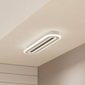 Eglo - Plafón LED regulable LED/20W/230V 2700-6500K blanco + control remoto