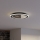 Eglo - Plafón LED regulable LED/20W/230V 2700-6500K negro + control remoto