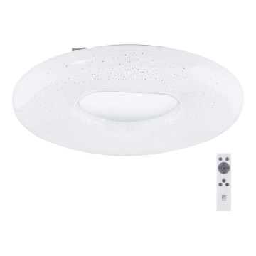 Eglo - Plafón LED regulable LED/24W/230V + mando a distancia