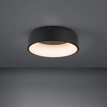 Eglo - Plafón LED regulable LED/25,5W/230V 3000K negro