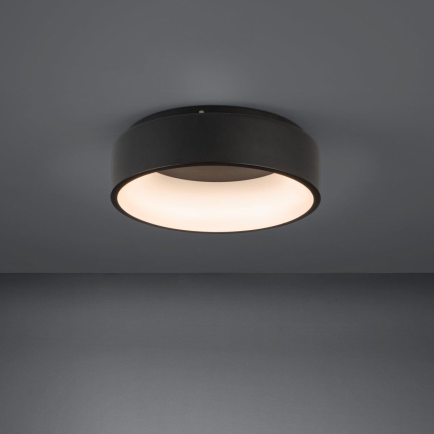 Eglo - Plafón LED regulable LED/25,5W/230V 3000K negro
