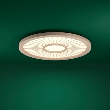 Eglo - Plafón LED regulable LED/36W/230V 4000K beige